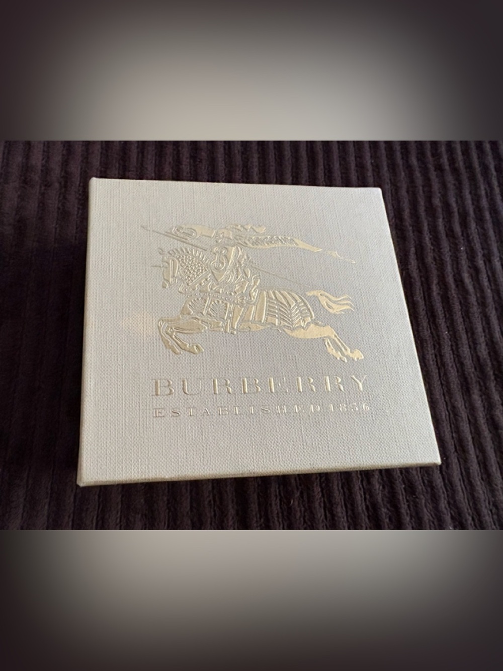 Burberry Nova Check Print Keychain Holder NWT